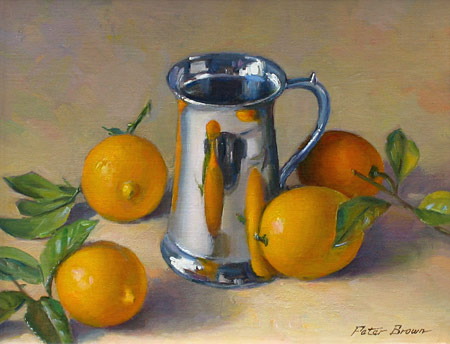 Fine Art by Peter Brown: The Silver Tankard