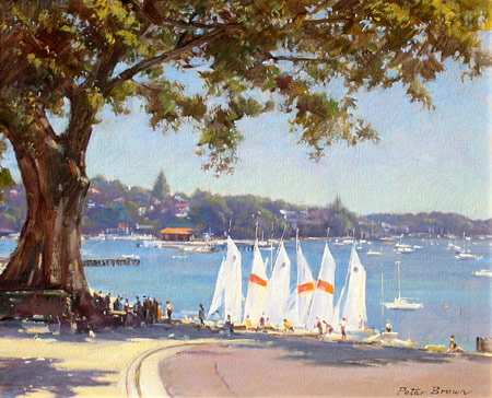 Fine Art by Peter Brown: Watson Bay, Sydney