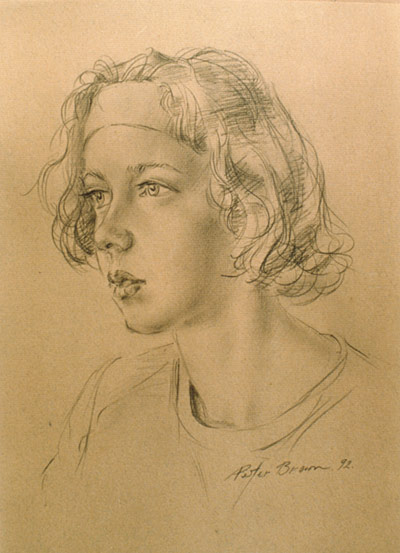 Fine Art by Peter Brown: Miss Lisa Crombie