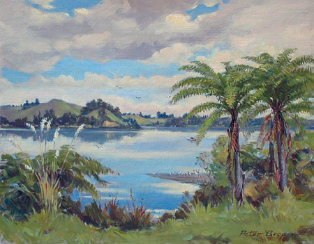 Fine Art by Peter Brown: Ohiwa Harbour