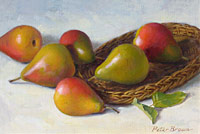 Pears, on display at the Chelsea Art Exhibition