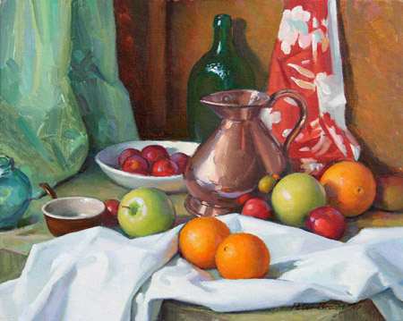 Fine Art by Peter Brown: The Copper Measure
